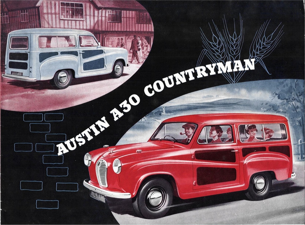 1954 Austin A30 Countryman Brochure